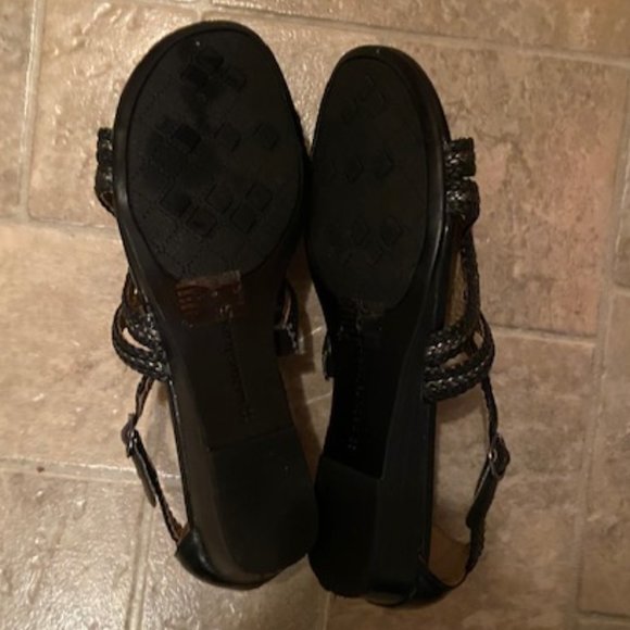 Naturalizer N5 Comfort Black Sandals Ladies Size 8.5 W  New - Picture 5 of 9